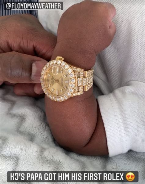 mayweather grandson rolex price|Floyd Mayweather Grandson Rolex Oyster Perpetual .